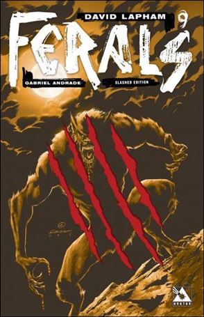 Ferals issue 9-D Slashed Cover 1:3