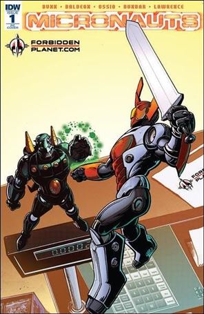 Micronauts (2016) issue 1-I Darick Robertson Forbidden Planet Cover