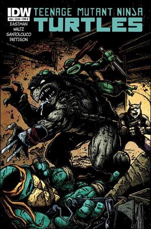 Teenage Mutant Ninja Turtles (2011) issue 35-B Kevin Eastman Cover