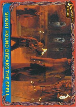 Indiana Jones Heritage (Base Set) card 45 Short Round Breaks the Spell
