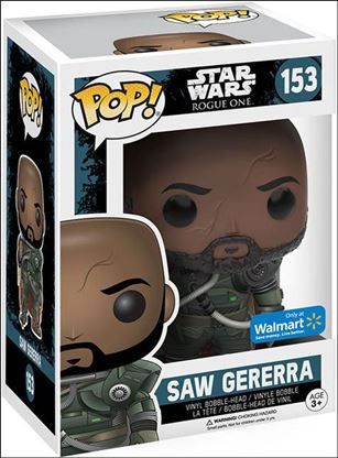 POP! Star Wars figure 153 Saw Gererra Walmart Exclusive