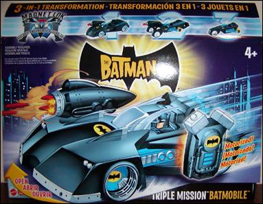 Batman (Vehicles) figure 5 Triple Mission Batmobile