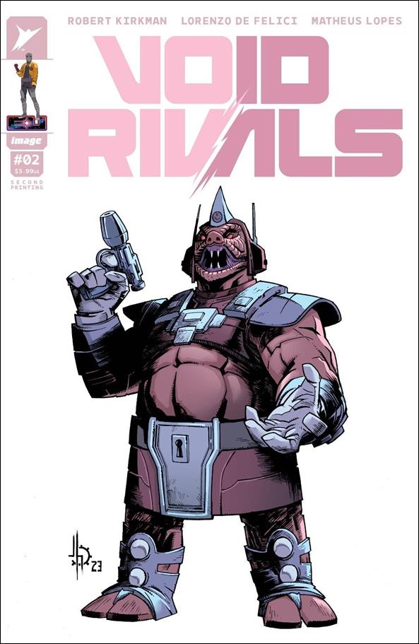 Void Rivals issue 2-F Jason Howard Cover (Second Printing)