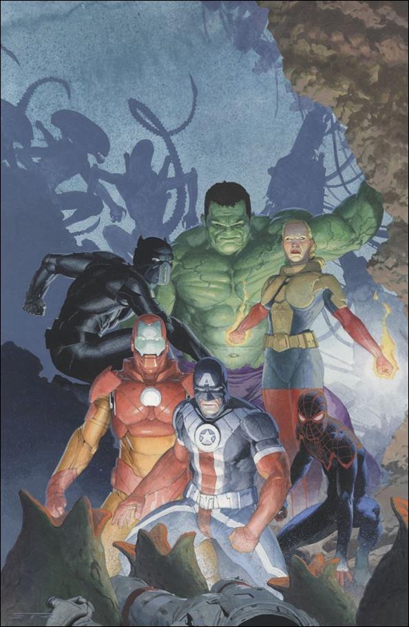 Aliens vs. Avengers issue 2-F Esad Ribić Virgin 1:25 Cover (Second Printing) 