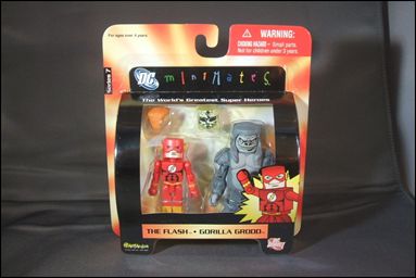 DC Minimates figure 27 The Flash and Gorilla Grodd