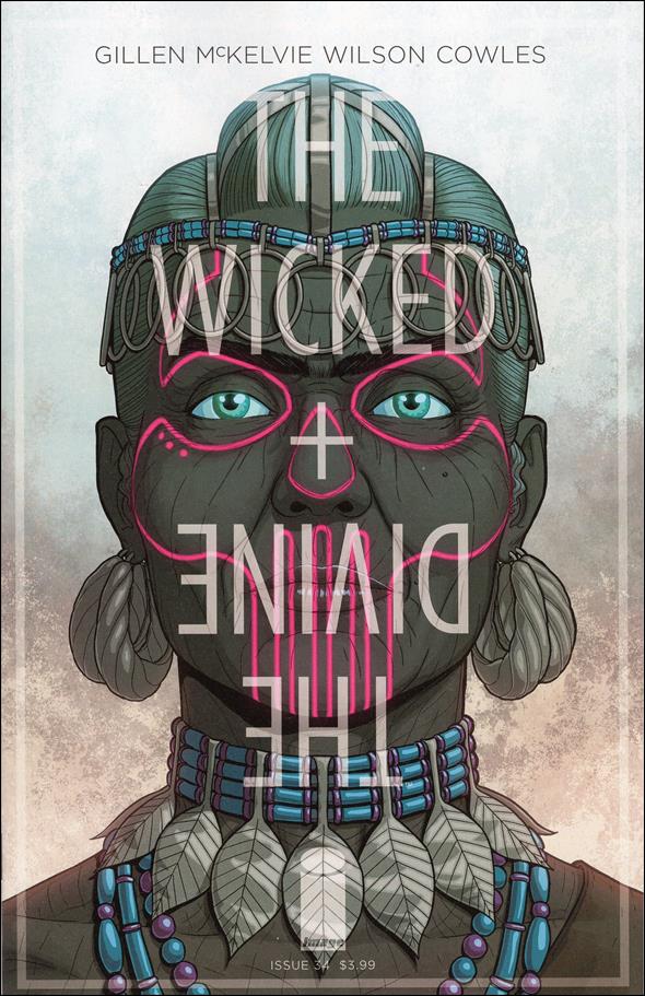 Wicked + the Divine issue 34 Jamie McKelvie Cover