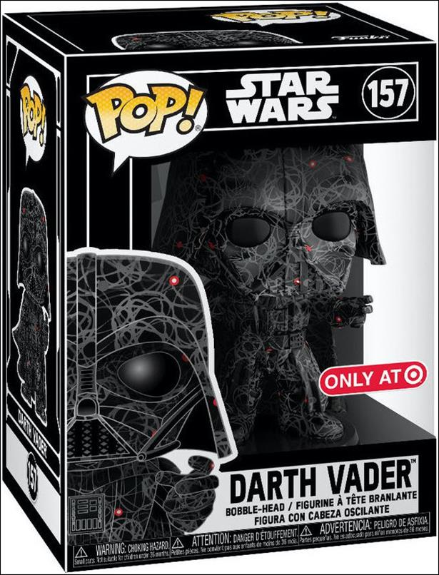 POP! Star Wars figure 157-G Darth Vader (Futura) Target Exclusive