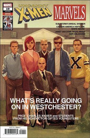 Uncanny X-Men (2019) issue 19-B Phil Noto Marvels 25th Tribute Cover