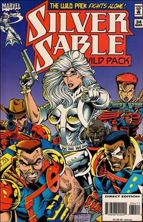 Silver Sable & The Wild Pack issue 34