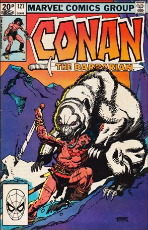 Conan the Barbarian (1970) issue 127-B UK Price Cover