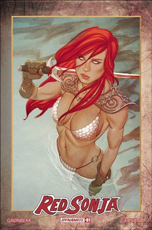 Red Sonja (2023) issue 1-ZT Jenny Frison 1:10 Modern Icon Cover