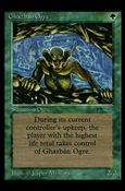 Magic the Gathering: Arabian Nights (Base Set) card 49 Ghazbán Ogre