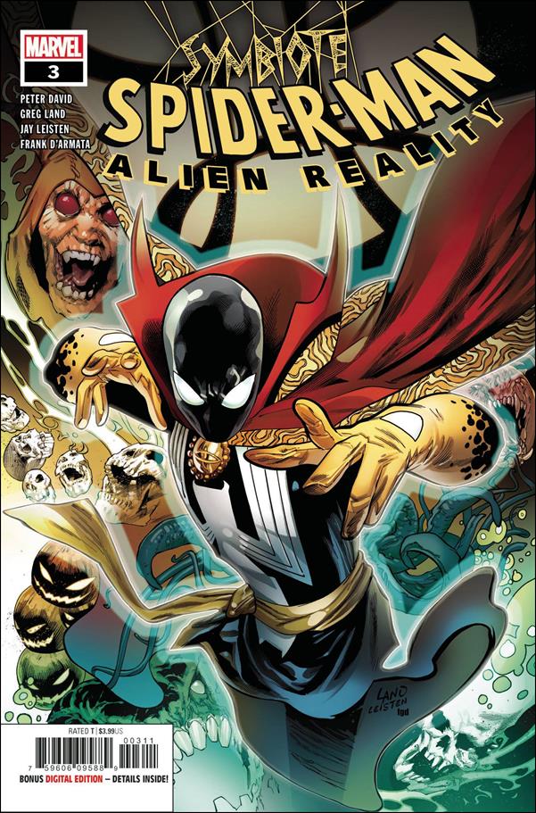 Symbiote Spider-Man: Alien Reality issue 3 Greg Land Cover
