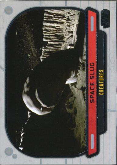 Star Wars Galactic Files (Base Set) card 313 Space Slug