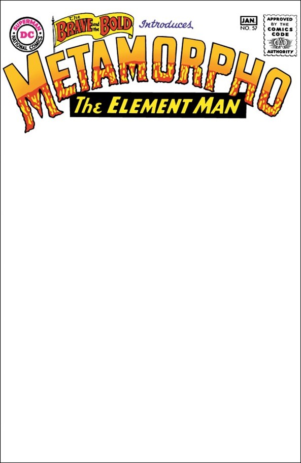 Brave and the Bold (1955) issue 57-C Facsimile Edition 2025 Blank Sketch Cover