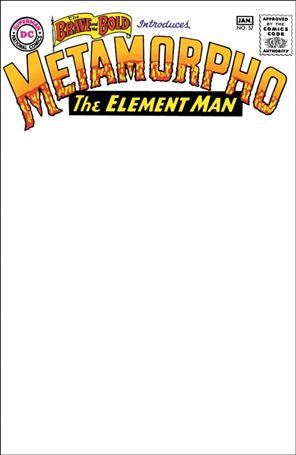 Brave and the Bold (1955) issue 57-C Facsimile Edition 2025 Blank Sketch Cover