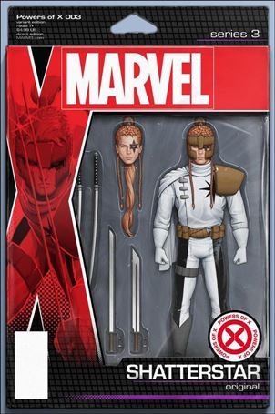 Powers of X issue 3-B John Tyler Christopher Action Figure Cover