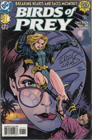 Birds of Prey (1999) issue 1-B Dynamic Forces (Signed by Greg Land) 1/2500