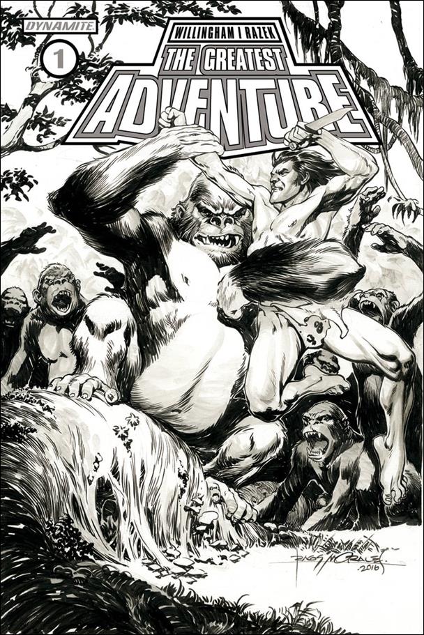 Greatest Adventure issue 1-G Rags Morales 1:20 Black and White Cover
