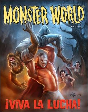Famous Monsters of Filmland issue 270 Monster World Diamond Cover