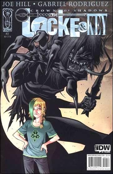 Locke & Key: Crown of Shadows issue 2-B "Kinsey Locke and Fear" 1:10 Cover