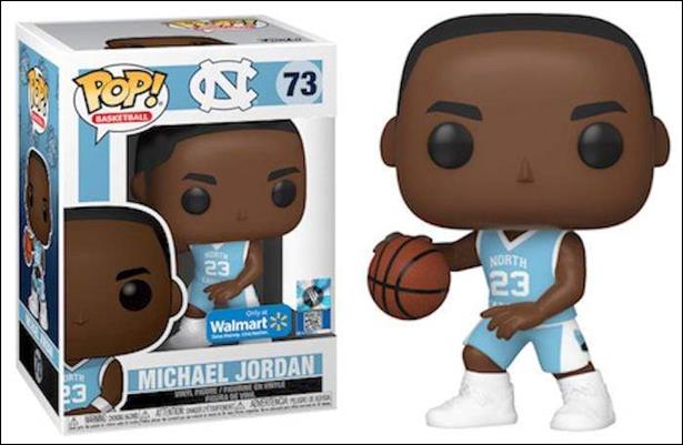Pop! Basketball figure 73 Michael Jordan (Blue Jersey Walmart Exclusive)