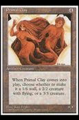 Magic the Gathering: 4th Edition (Base Set) card 342 Primal Clay
