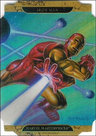2008 Marvel Masterpieces: Series 2 (Movie Die-Cut Subset) card IRON MAN A Iron Man