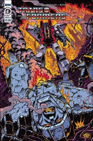 Transformers '84 issue 1 Guido Guidi Cover