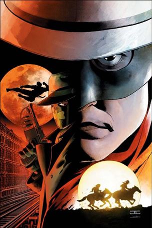 Lone Ranger / Green Hornet issue 1-E John Cassaday Virgin Art Cover