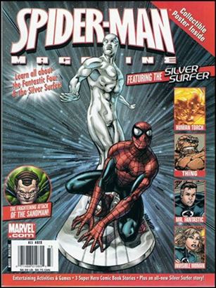 Spider-Man Featuring the Silver Surfer Magazine Cover Image 1