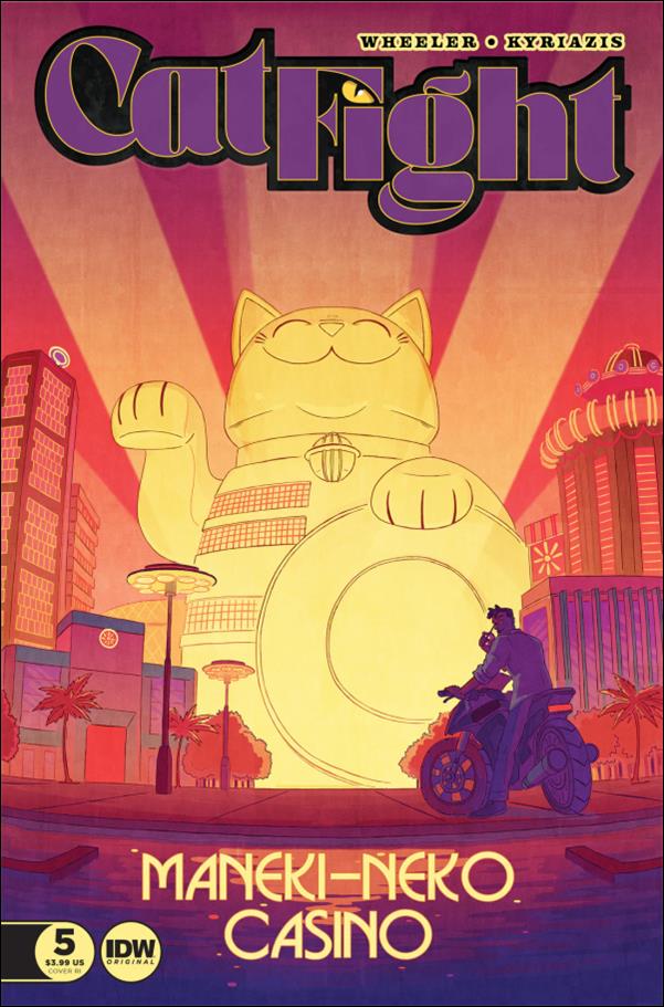 Cat Fight issue 5-C Alex Moore 1:10 Cover