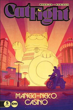 Cat Fight issue 5-C Alex Moore 1:10 Cover