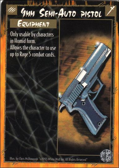 Rage Limited (Base Set) card 2 9mm Semi-Auto Pistol