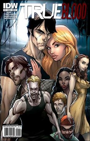 True Blood (2010) issue 1-B J. Scott Campbell Standard Cover