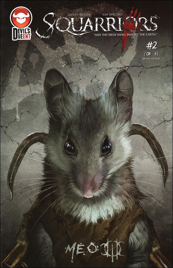 Squarriors (2014) issue 2-B Ashley Witter AOD Special Edition Cover