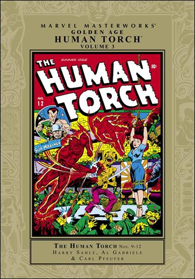 Marvel Masterworks: Golden Age Human Torch issue 3 Gold Dust Jacket