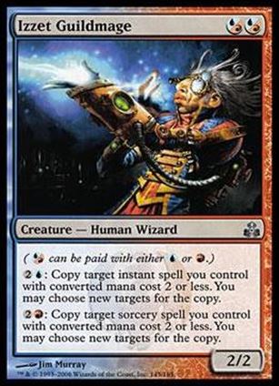 Magic the Gathering: Guildpact (Base Set) card 145 Izzet Guildmage