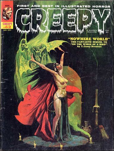 Creepy issue 42 Manuel Sanjulian Cover