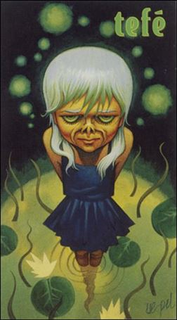 Vertigo Trading Cards (Base Set) card 45 Tefe