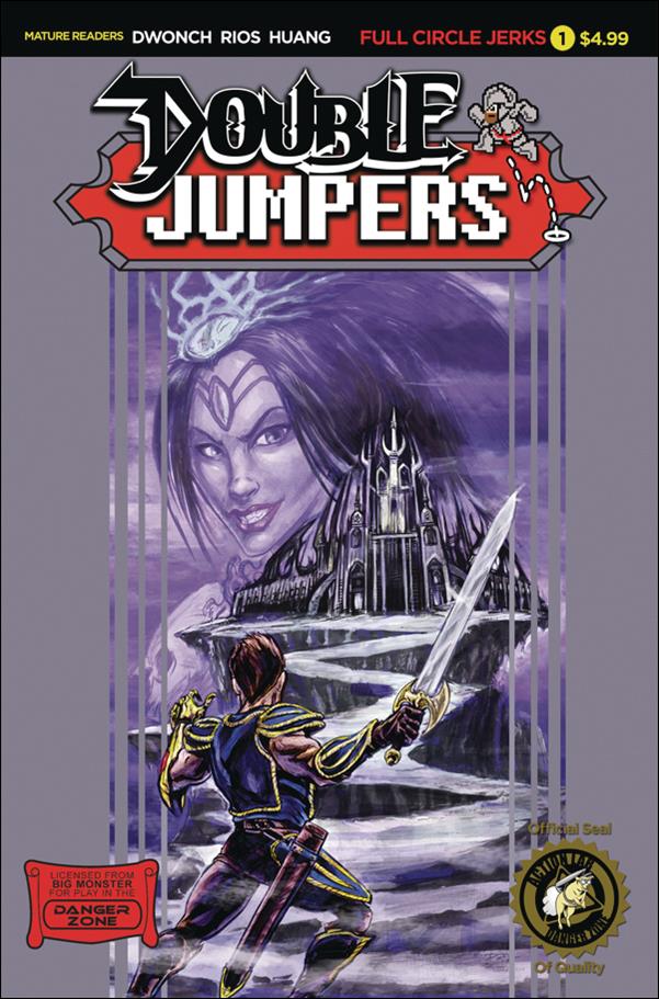 Double Jumpers: Full Circle Jerks issue 1-B Daniel Jay Logan Cover