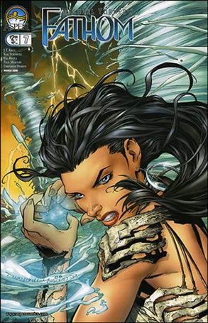 Michael Turner's Fathom (2005) issue 7 Koi Turnbull Cover