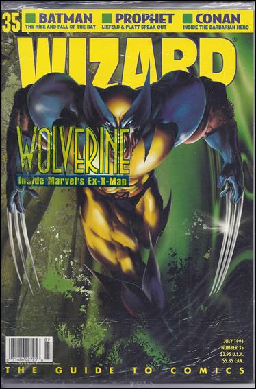 Wizard: The Guide to Comics issue 35-B Polybagged Mark Texeira Wolverine Cover