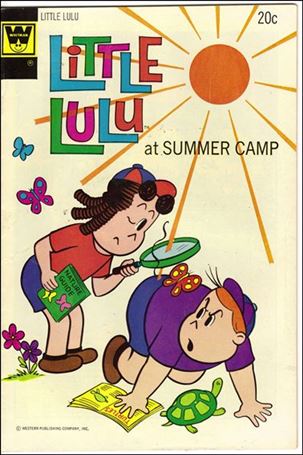 Marge's Little Lulu issue 213-B Whitman Cover