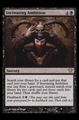 Magic the Gathering: Dark Ascension (Base Set) card 69 Increasing Ambition