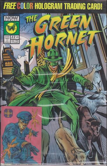 Green Hornet (1991) issue 22-C Patrick Zircher Cover Polybagged with Trading Card