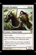 Magic the Gathering: Duel Decks: Knights vs. Dragons (Base Set) card 14 Knight Exemplar