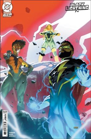 Black Lightning (2025) issue 1-B Taurin Clarke Cardstock Cover