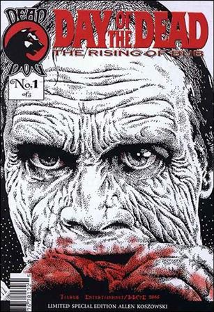 Day of the Dead: The Rising of Bub issue 1-B Allen Koszowski Black & White Cover