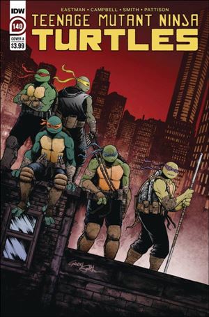 Teenage Mutant Ninja Turtles (2011) issue 140 Gavin Smith Cover